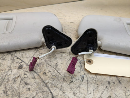 2016-2019 BMW 740Li G12 Front Left Right Sun Visor SET 7394874 OEM