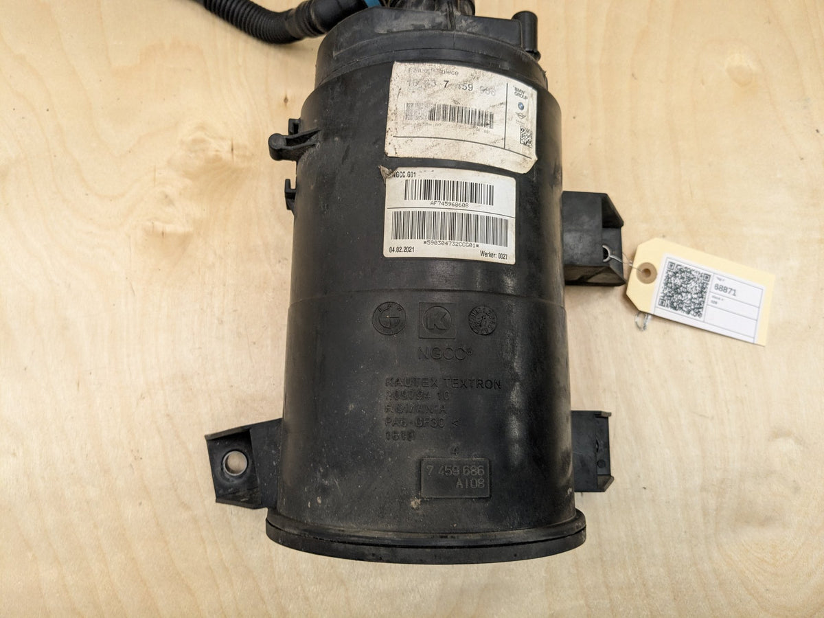 2018-2025 BMW X3 G01 Fuel Vapor Charcoal Canister 7459686 OEM