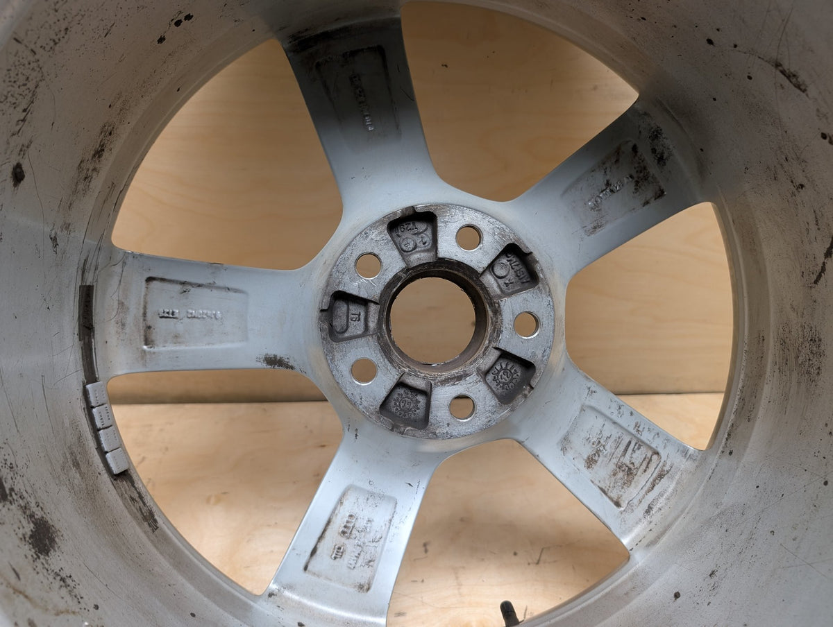*BEND* 08-17 OEM Audi RS5 20x9 ET26 Aluminum Wheel Rim 5 Spoke 8T0601025AD