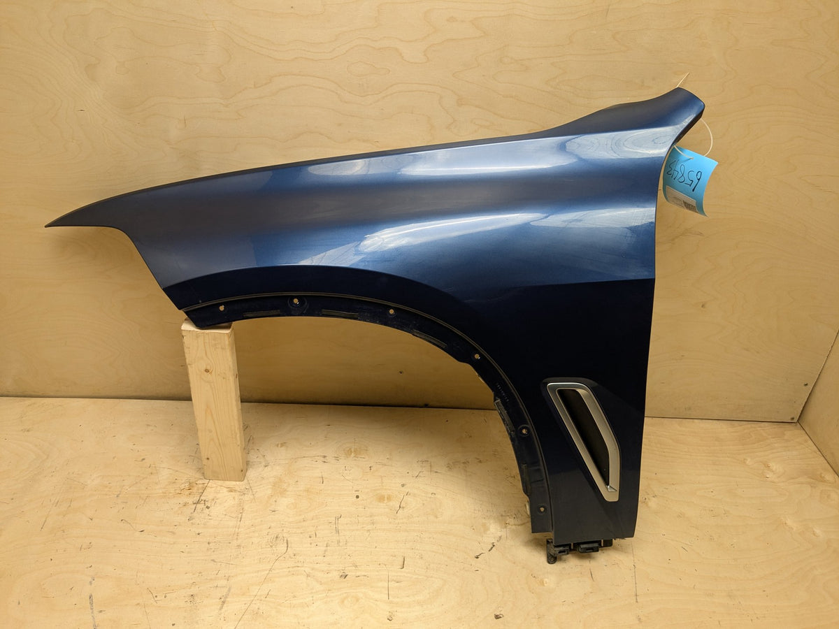 2019-2026 BMW X5 G05 Front Left Driver Fender Panel Blue C1M