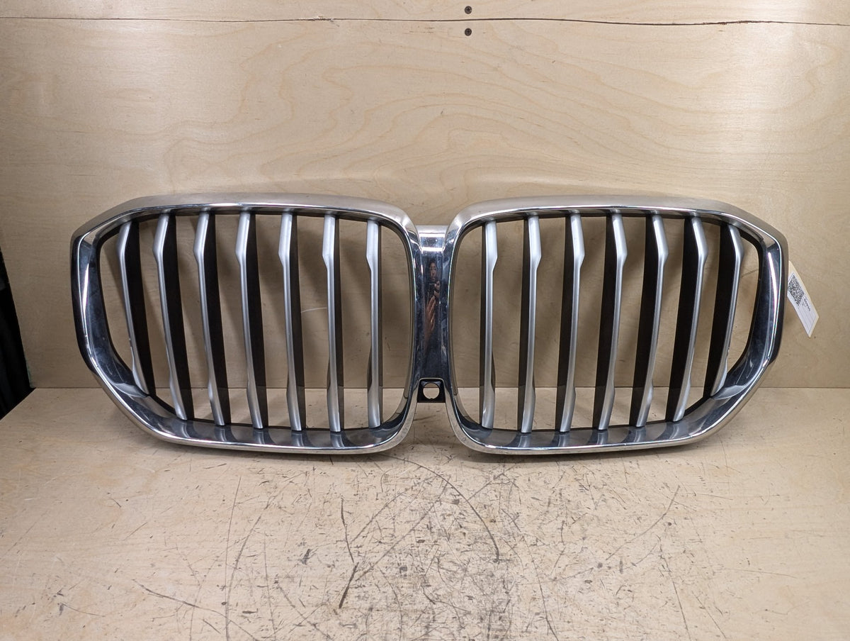 2019-2026 BMW X5 G05 Upper Bumper Cover Kidney Grilles SET 7454887 OEM