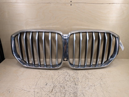 2019-2026 BMW X5 G05 Upper Bumper Cover Kidney Grilles SET 7454887 OEM