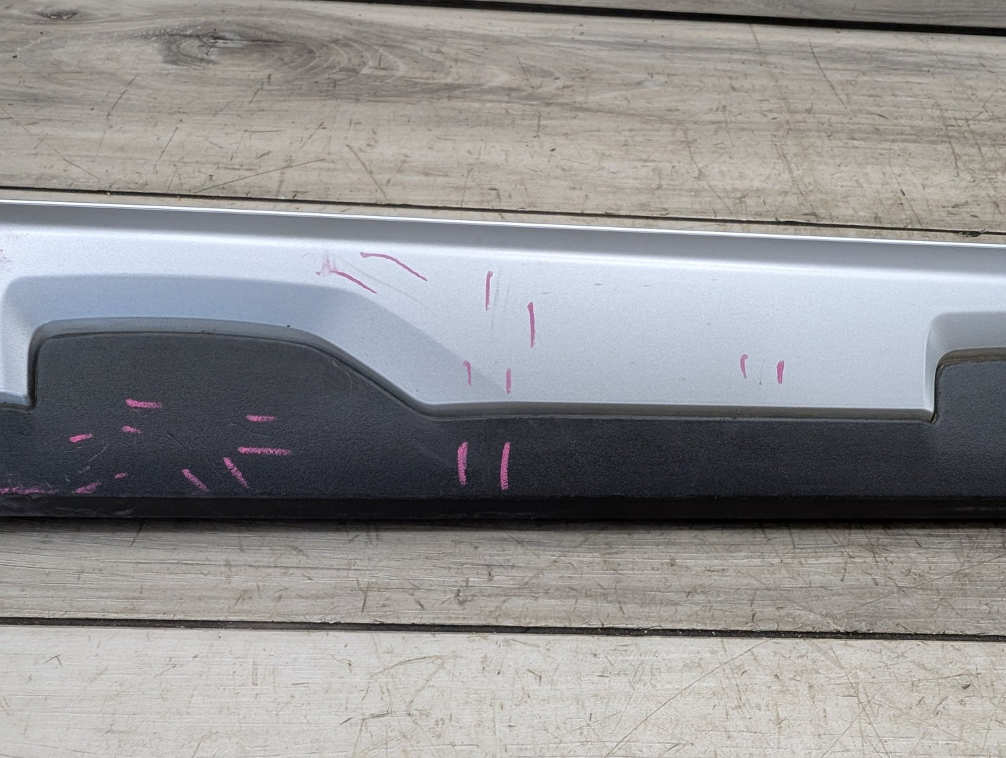 18-24 OEM BMW G01 G02 X3 X4 Rear Left Driver Side Lower Door Trim Molding