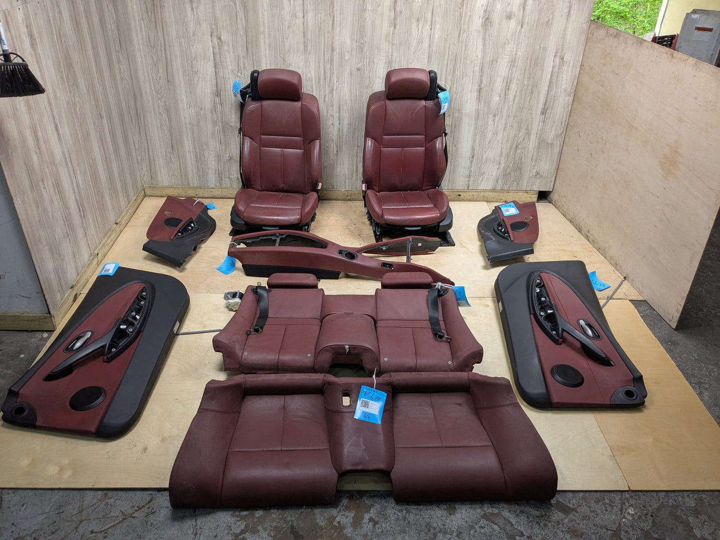 2004-2010 BMW M6 E64 Complete Interior Red