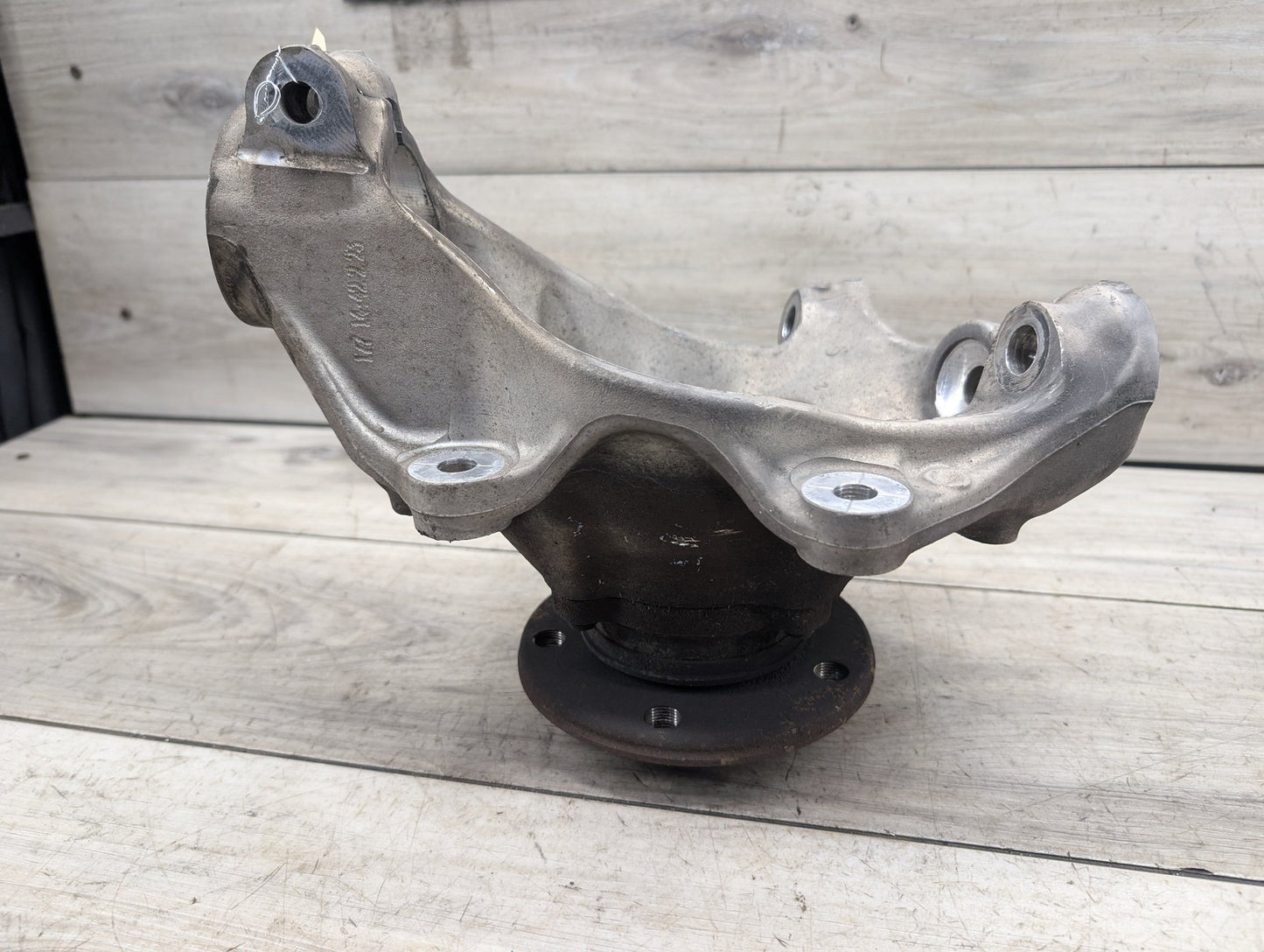 2014-2019 BMW F34 3 Series Front Left Driver Spindle Hub Carrier Knuckle OEM
