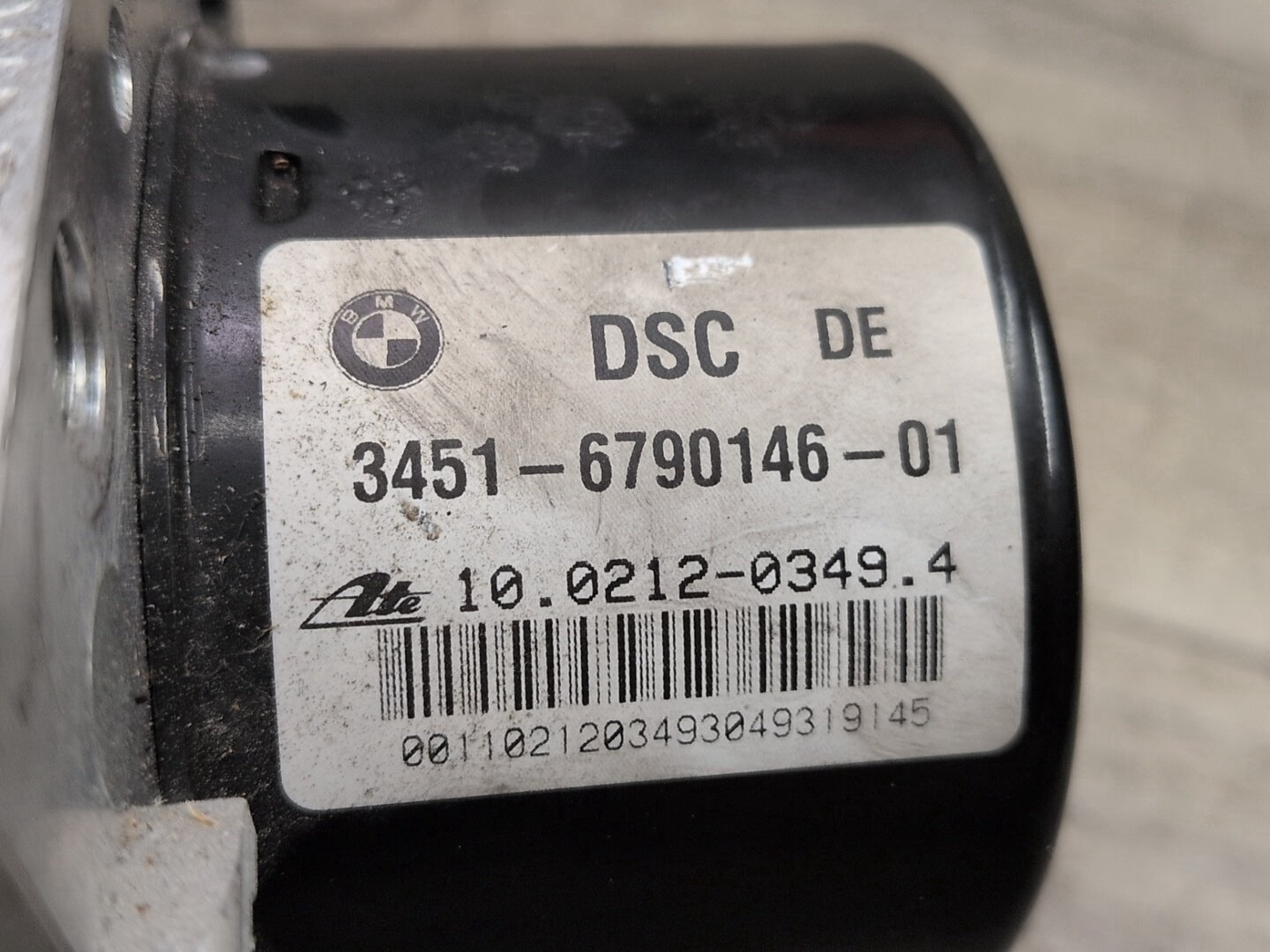 OEM BMW E82 E90 E92 RWD ABS Brake Pump Anti Lock DSC Dynamic Stability Control