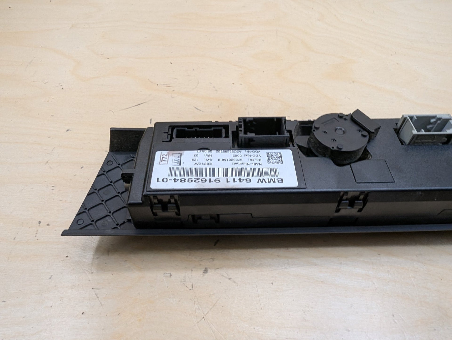 2007-2013 BMW 335i E93 Front AC Heater Climate Control Switch 9162984