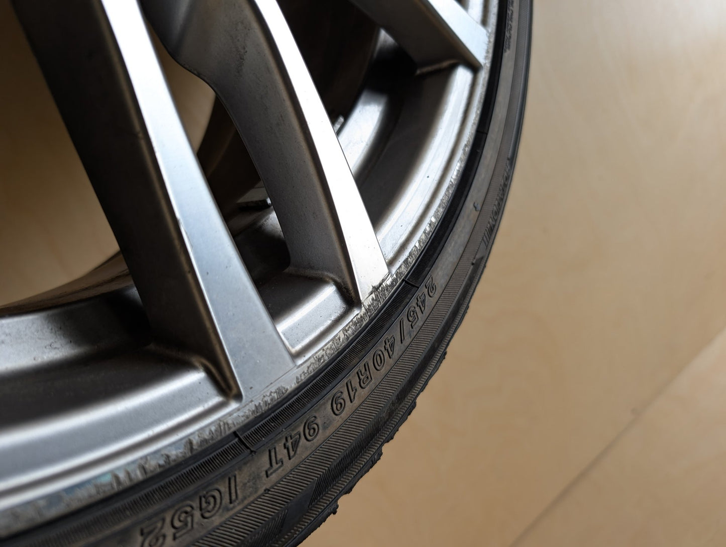 OEM BMW F30 F32 F33 F36 335 FRONT Rim Wheel 19x8.5 ET47 M Star-Spoke Style 403