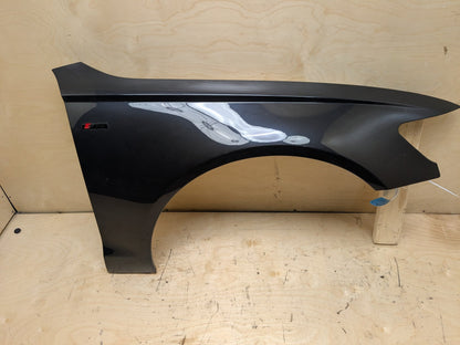 2012-2018 Audi A6 C7 Front Right Passenger Fender Panel Black 4N/X7U