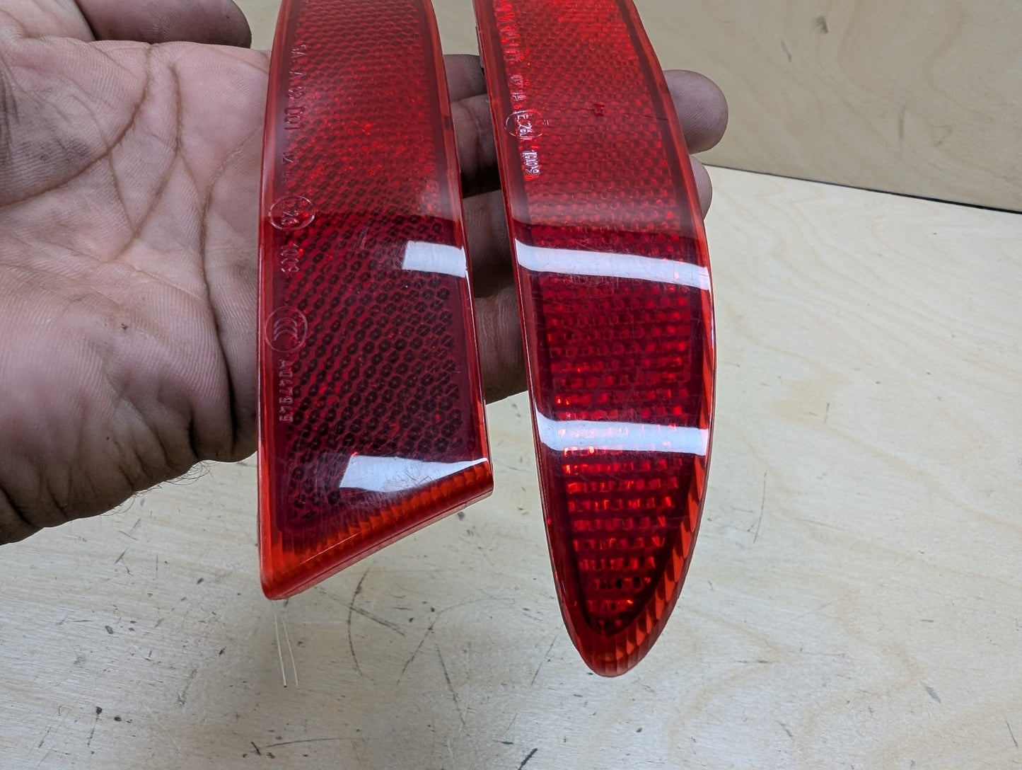 2011-2016 BMW X3 F25 Rear Left Right Bumper Reflectors SET 7217315