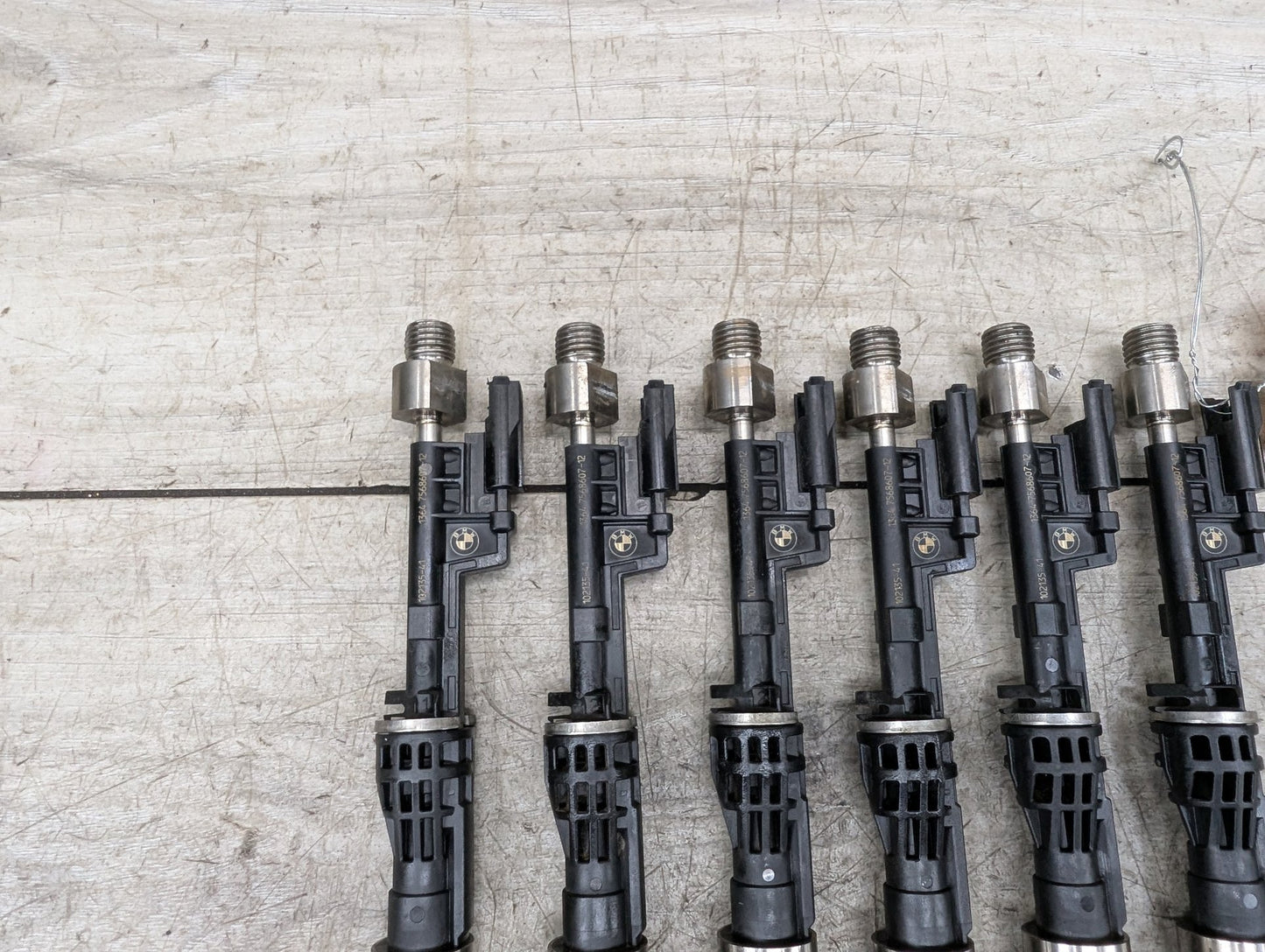 2011-2016 BMW F10 535i N55B30M0 Engine Motor Injector SET 7568607