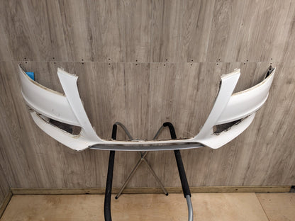 2009-2012 OEM Audi S4 B8 Front Bumper Cover White T9/ Y9C