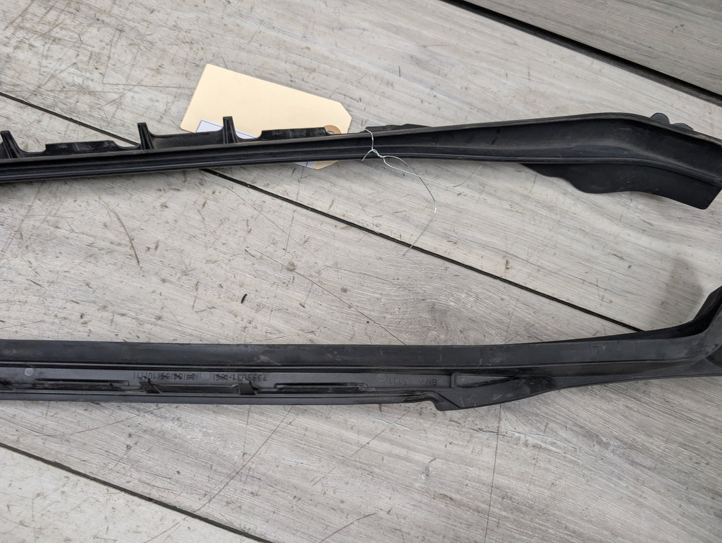 2018 - 2024 BMW X3 G01 Front Left Right Side Windshield Drip Trim Molding SET 7399032 B58B30M0