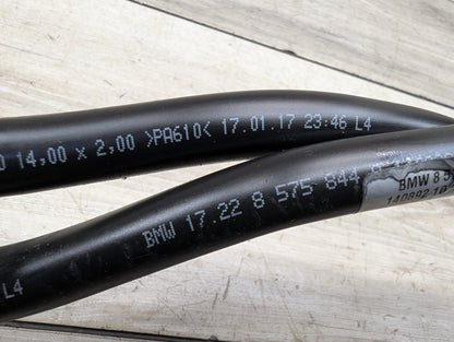 BMW F30 340i B58B30M0 Transmission Oil Cooler Hose Pipe Lines 8570449
