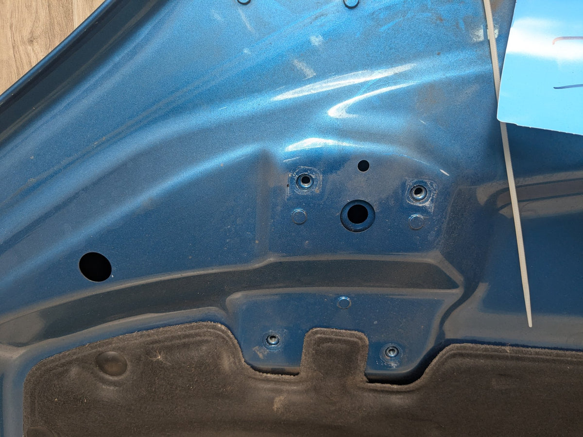 14-19 OEM BMW F15 F16 F85 F86 X5 X6 X5M X6M Hood Bonnet Panel LONG BEACH BLUE METALLIC (C16)