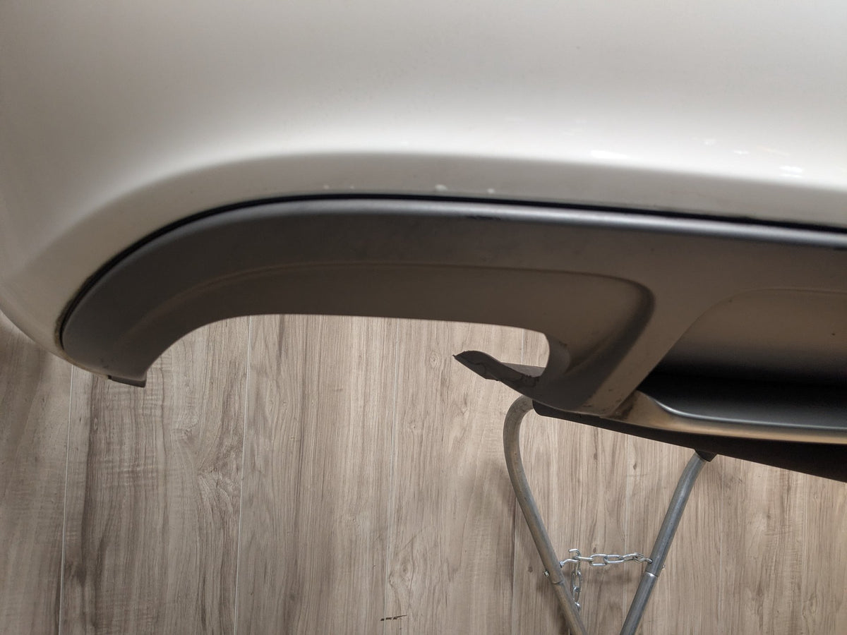 2009-2012 Audi S4 B8 Rear Bumper Cover White T9/ Y9C