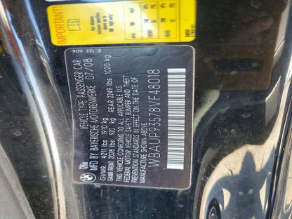 2008 BMW 128i E82 N51B30M0