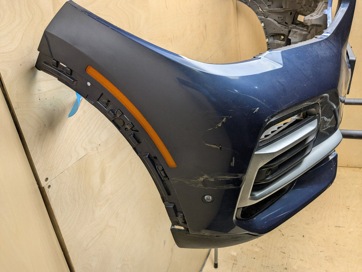19-23 OEM BMW G05 X5 Front Bumper Cover w/ Lower Grilles Blue C1M PN:9492878