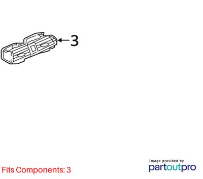 18-21 OEM BMW G01 G02 F97 F98 X3 X4 X3M X4M Dashboard AC Air Vent Center Grille