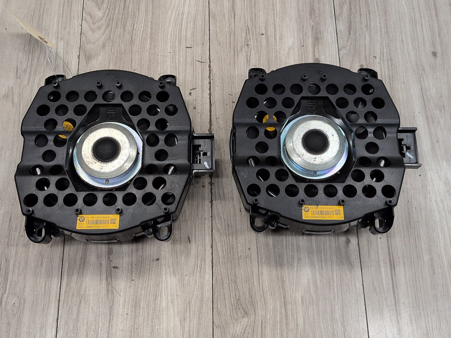 2014 - 2018 BMW X5 F85 Left Right Seat Speaker Subwoofer SET 9247342 S63B44T2