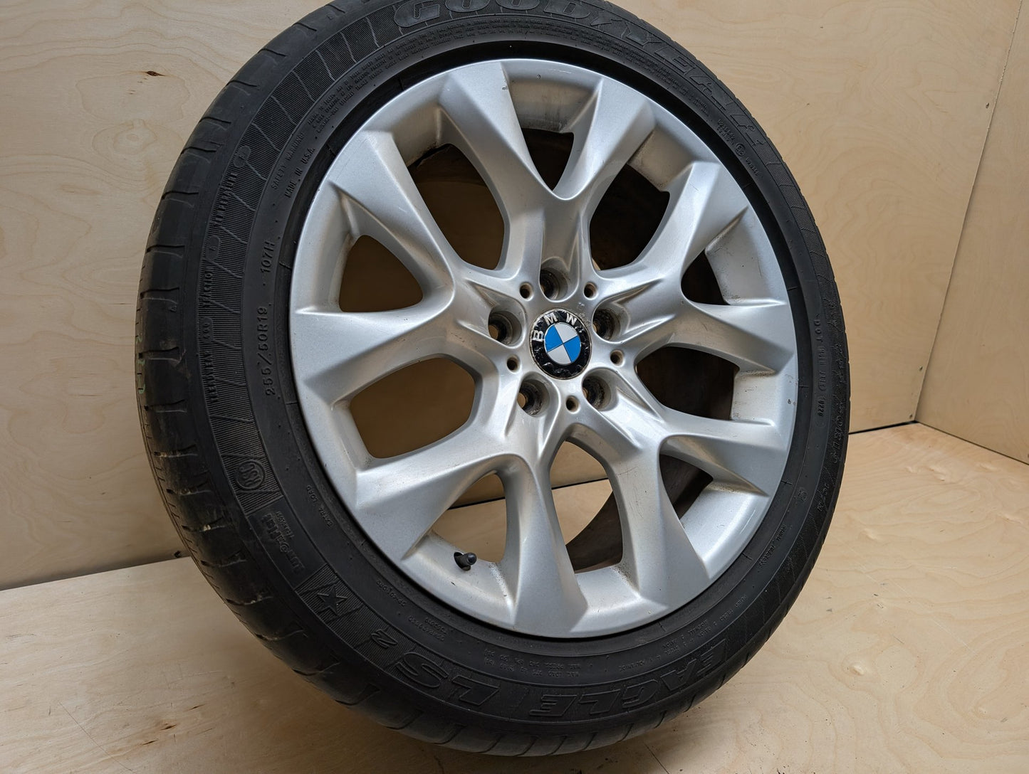 07-13 OEM BMW X5 E70 Wheel Rim 19x9 ET:48 LA Star Spoke Style 334