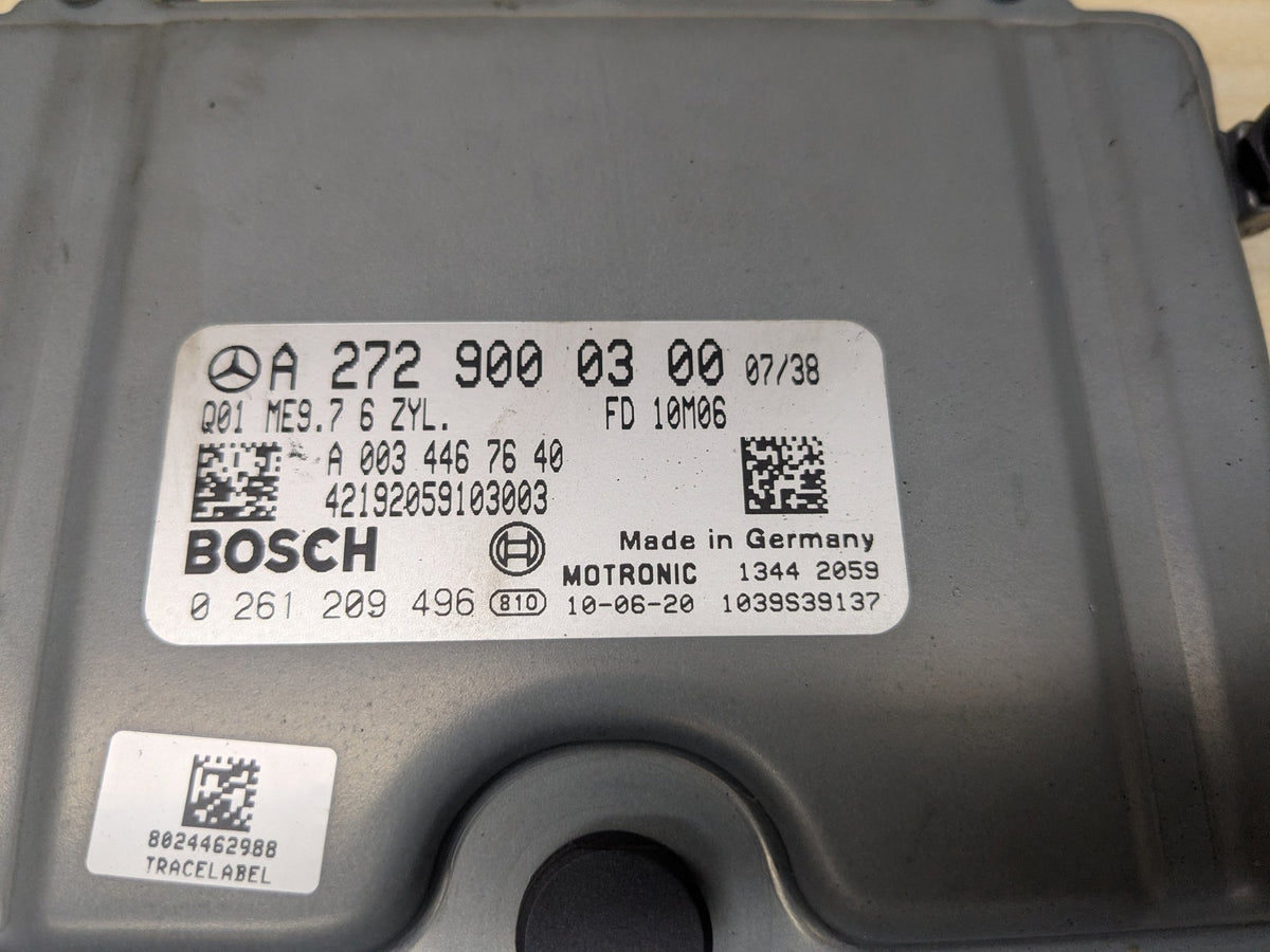 2009-2011 Mercedes-Benz R171 SLK-Class M272 Engine ECU DME Module A2729000300