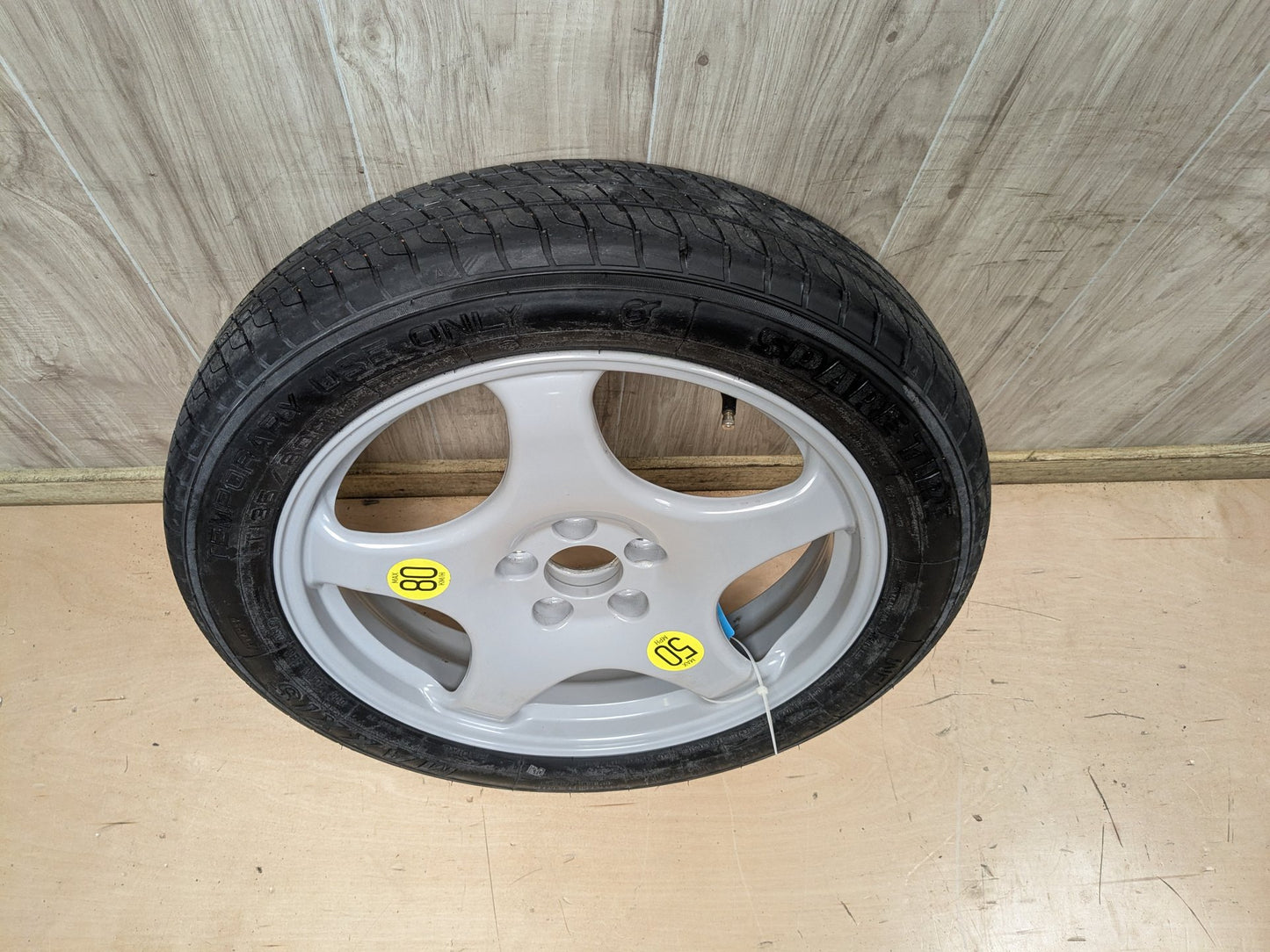 OEM BMW G01 G02 G12 G30 530 540 M550 X3 X4 Spare Tire Wheel Rim Donut 18x4 ET-1