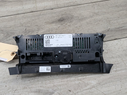 2009 - 2017 Audi Q5 8R Front AC Heater Climate Control Switch 8K1820043T EA888