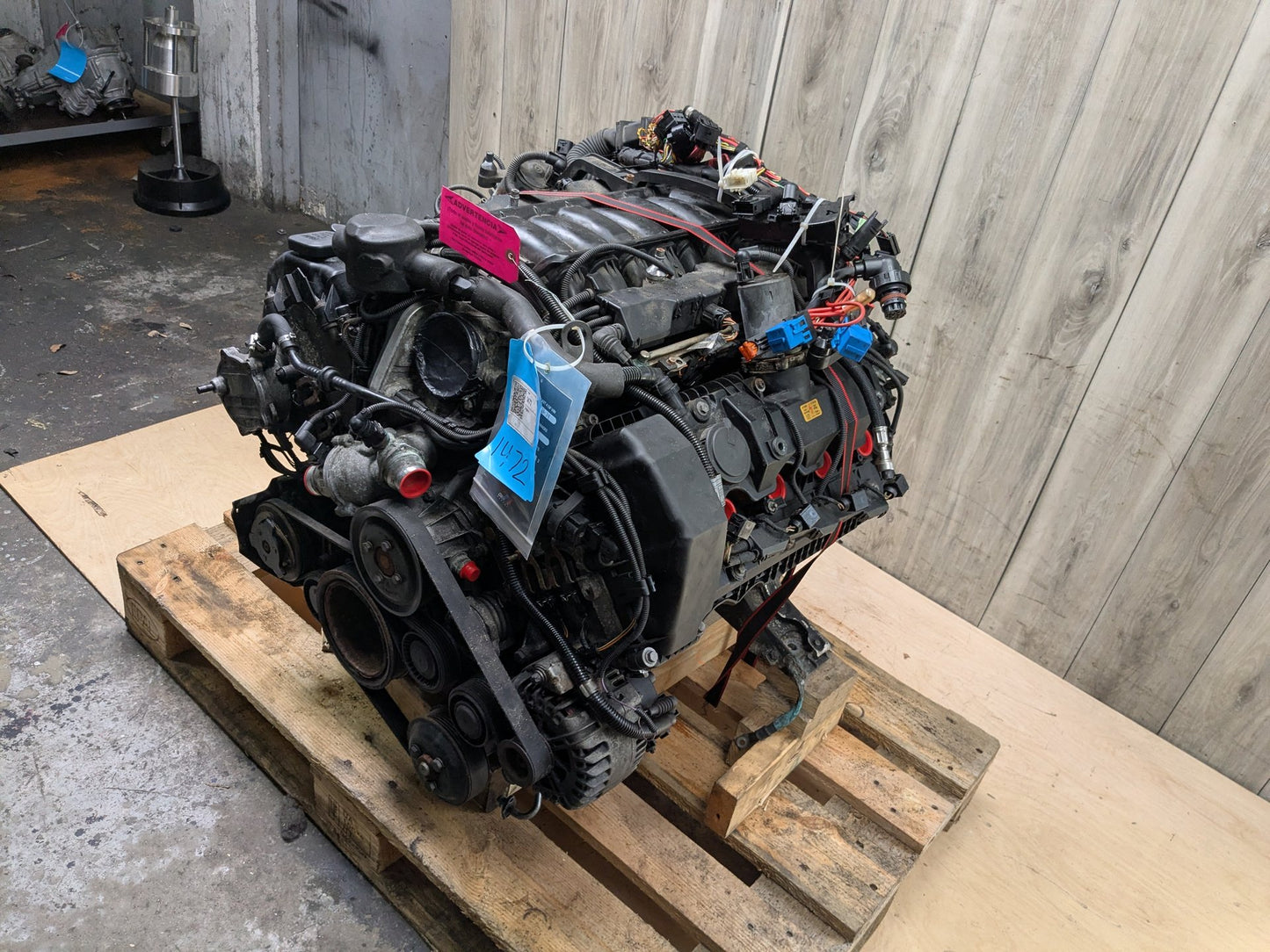 OEM BMW E70 X5 E71 X6 AWD Engine Motor Long Block N62 V8 4.8L N62B48B 143k VIDEO!