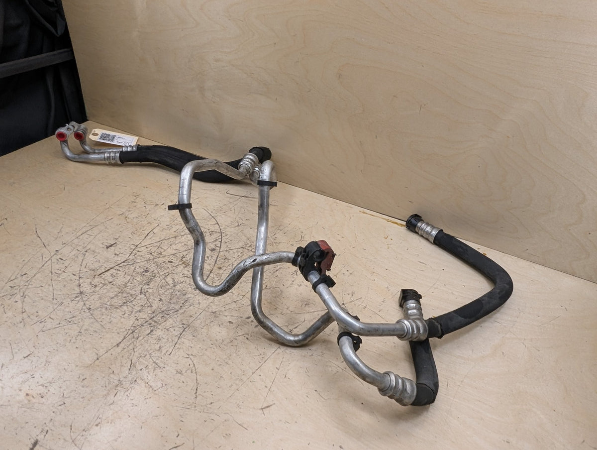 2010-2017 BMW F07 535i GT xDrive N55B30M0 Engine Oil Cooler Line Return Flow SET 7636941