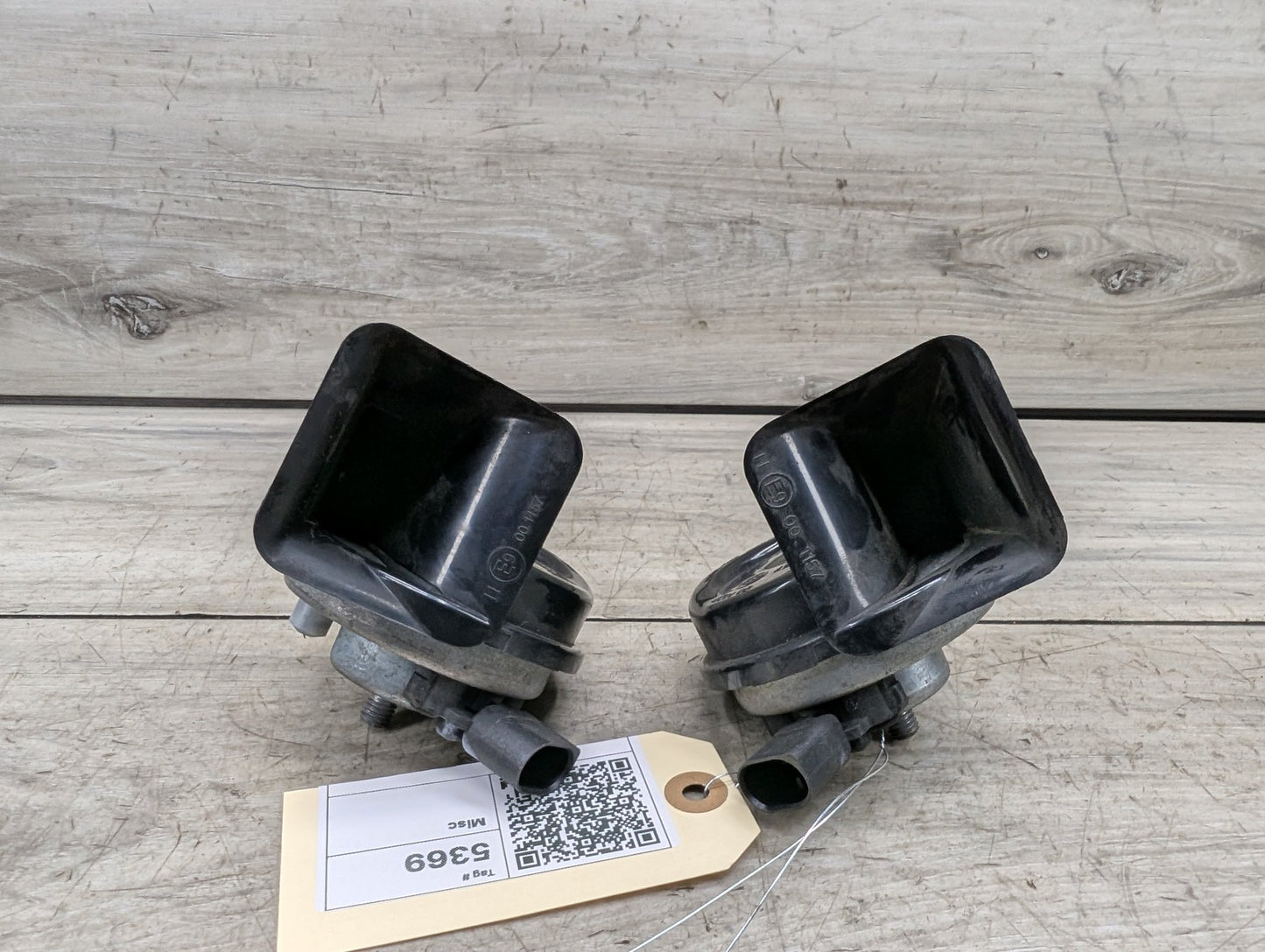 2007-2013 BMW X5 E70 Alarm Horns SET 7288096
