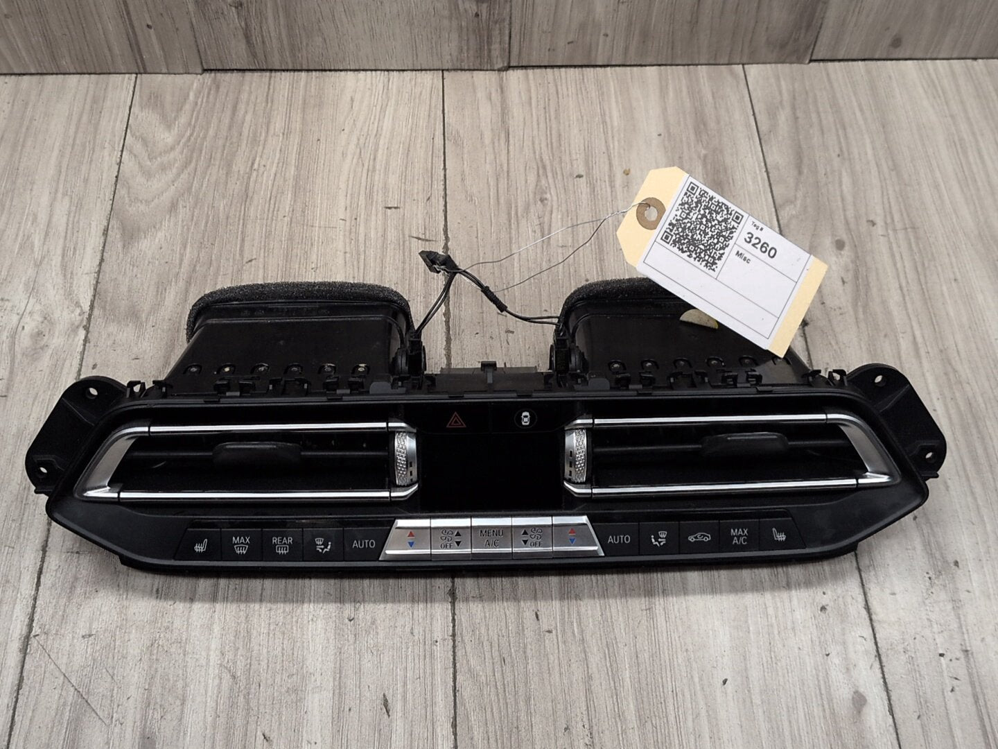 2019 - 2026 BMW X5 G05 Front AC Heater Climate Control Switch 9458537 N63B44M3
