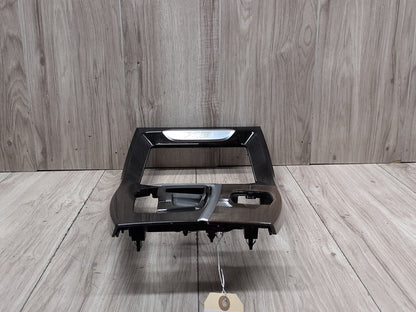 18-21 OEM BMW G01 G02 X3 X4 Center Console Interior Trim Oak Dark High Gloss