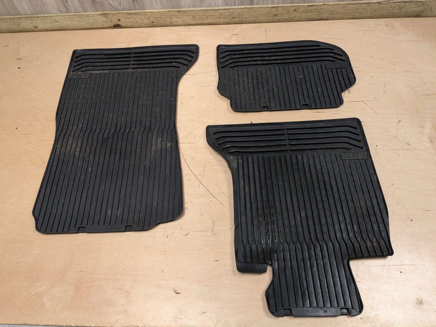OEM BMW F01 Front Rear Left Right All Weather Carpet Floor Mats SET