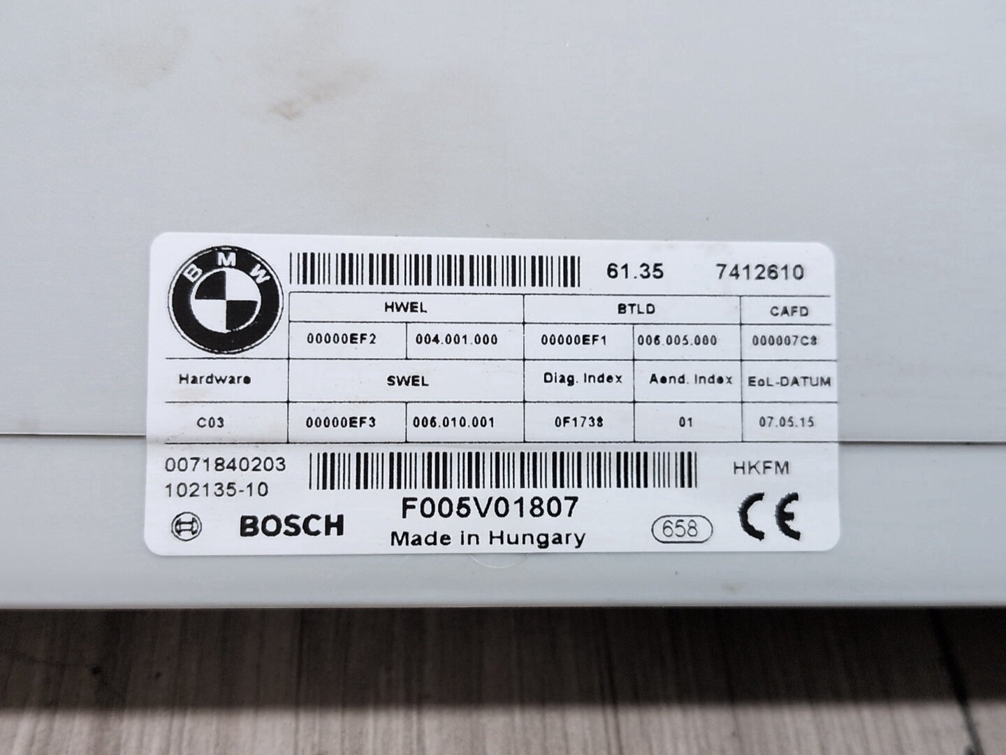 OEM BMW F15 F16 F36 F48 F85 F86 X1 X5 Rear Trunk Power Lift Gate Control Module
