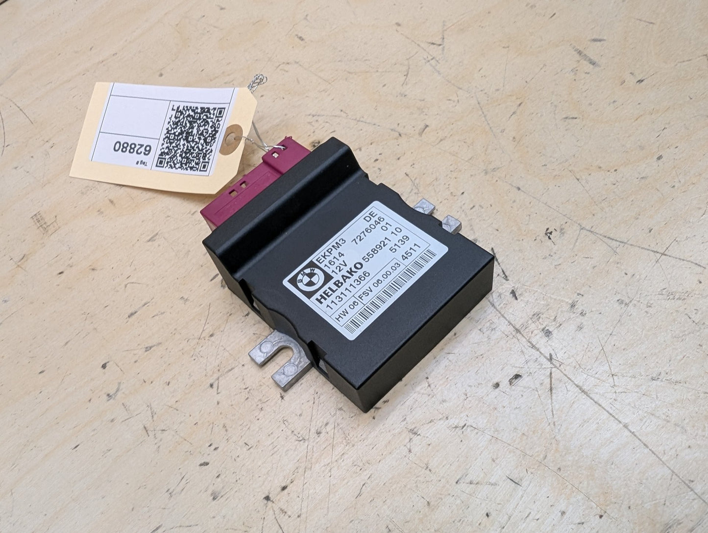 OEM BMW E70 E82 E90 E92 E93 N54 N55 Helbako Fuel Pump Relay Control Module EKPM3