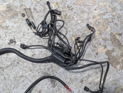 2007-2013 BMW E93 328i N52B30M1 Engine Motor Transmission Wiring Wire Harness SET 7555003