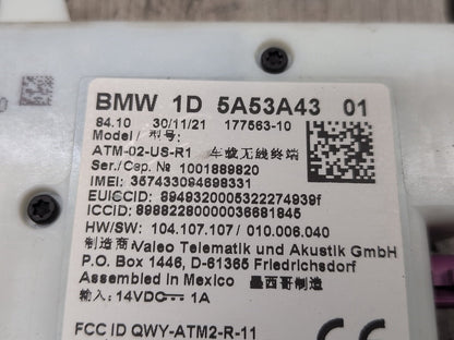 OEM BMW F44 G01 G05 G12 G20 G22 G26 G30 G80 G82 Telematics Control Module Unit