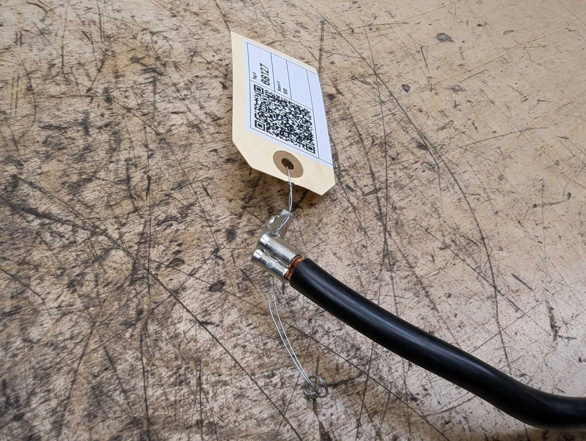 16-19 OEM BMW G11 G12 740 750 Negative Battery Cable Terminal IBS Sensor Black