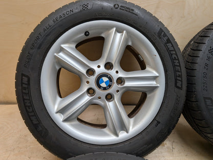 OEM BMW E36 Z3 2.8 3.0 E46 325Ci Wheels Rims 7JX16 ET:46 Star Spoke Style 55 SET