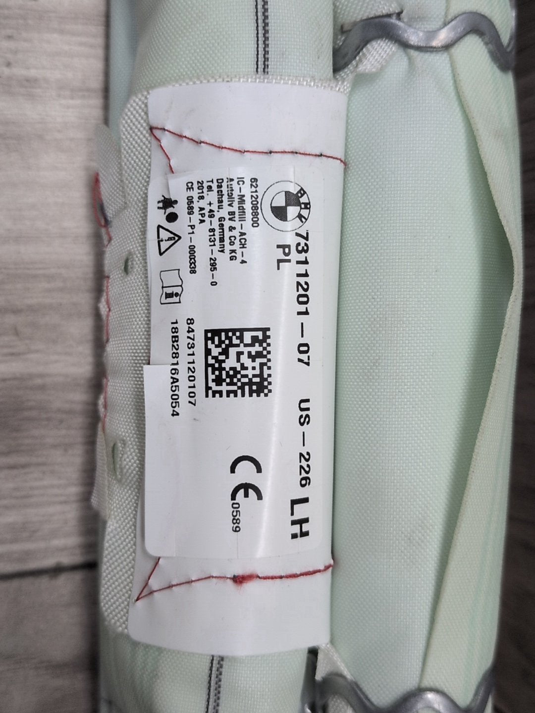 OEM BMW F30 F36 F80 M3 328 335 435 Left Driver Roof Head Curtain Air Bag Airbag