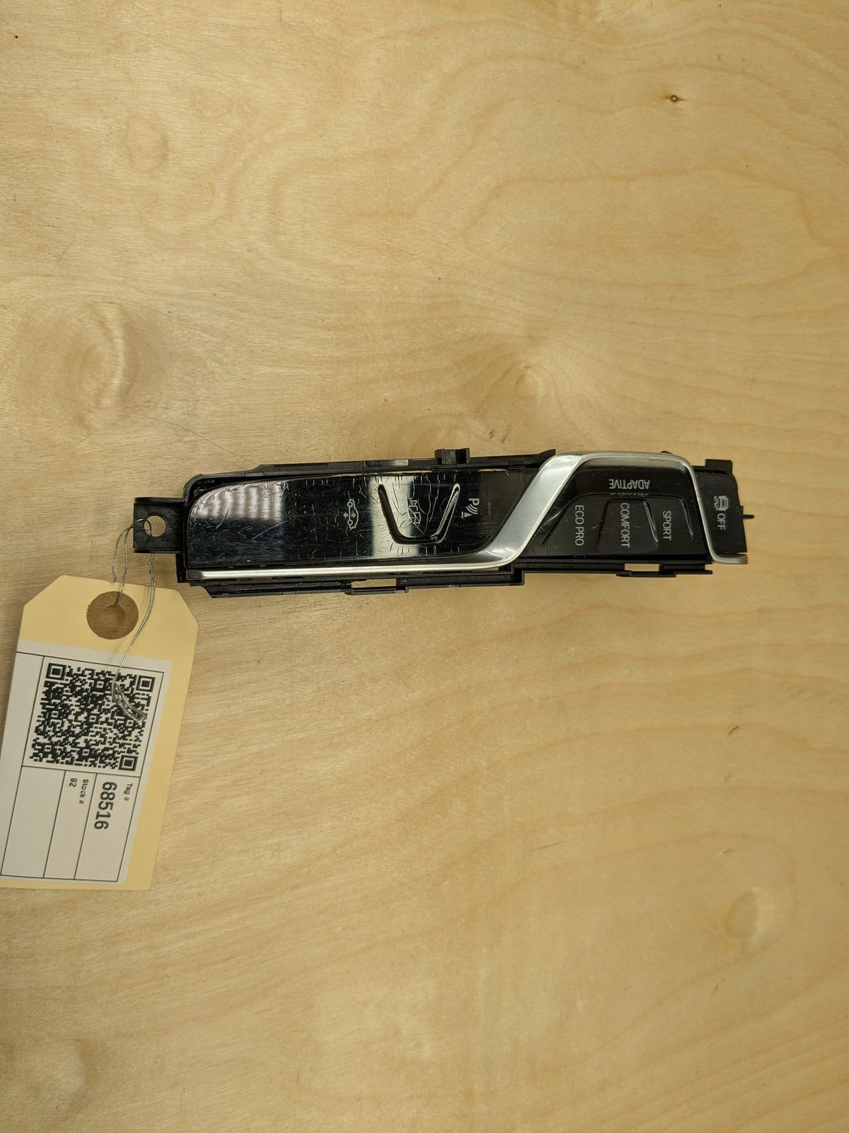 16-19 OEM BMW G11 G12 740 750 70 Center Console Operating Unit Traction Switch