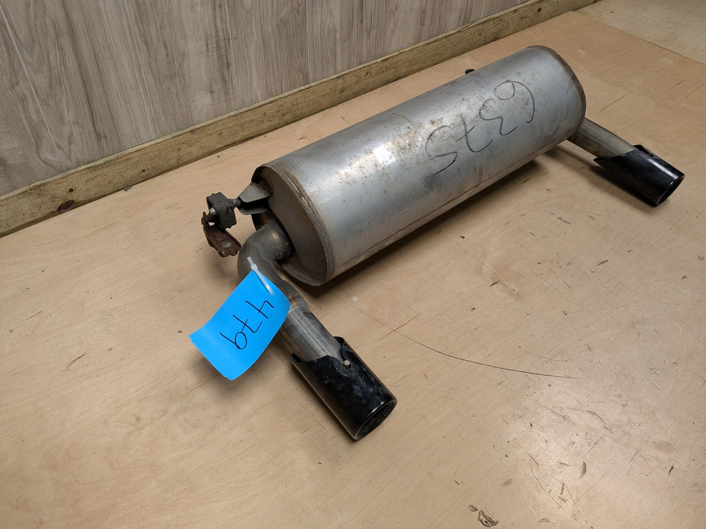2016 BMW 440i F36 Rear Exhaust Muffler 8650846 B58B30M0