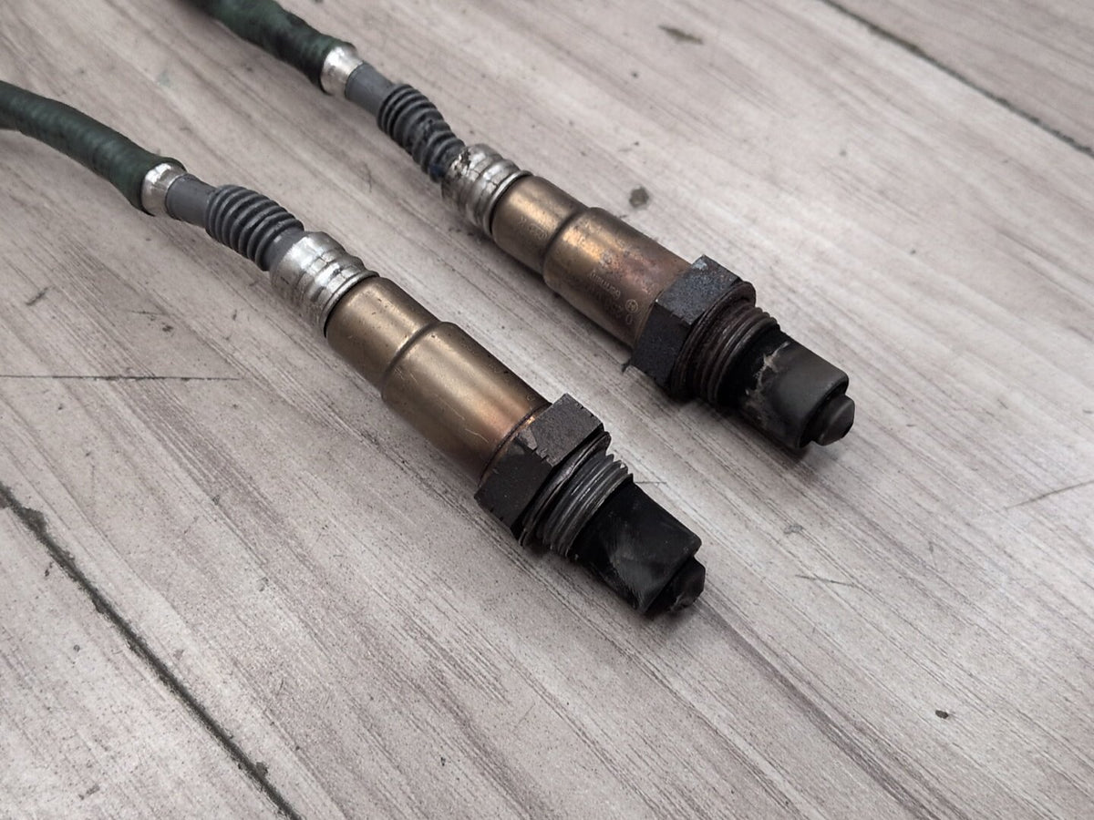 2009-2012 Mercedes-Benz E550 W212 Cat Catalytic Oxygen O2 Lambda Probe Sensors SET 0258017287 OEM