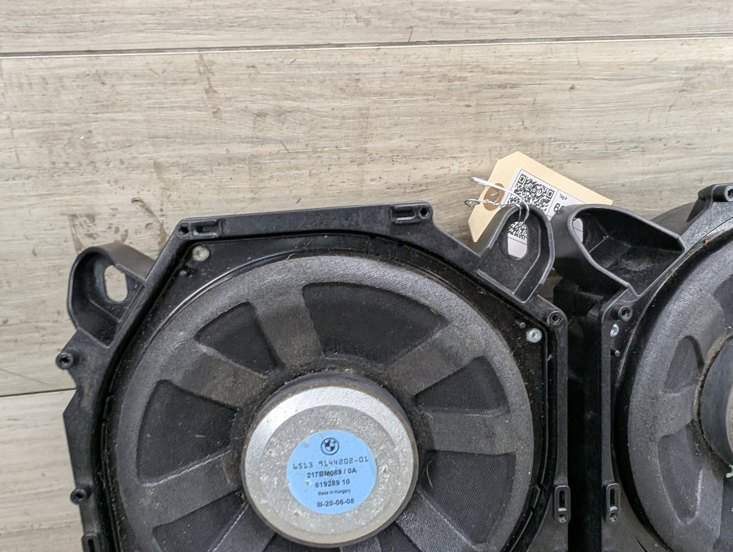 2008-2013 BMW 128i E82 Left Right Seat Speaker Subwoofer SET 9143143