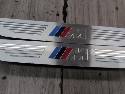 2015-2018 BMW X5 F85 Front Rear Left Right Scuff Plate Door Sill SET 7313143 OEM