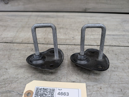 OEM BMW F90 F97 G01 G05 G06 G07 G12* G30 X3 X5 Hood Safety Latch Hook Pair SET