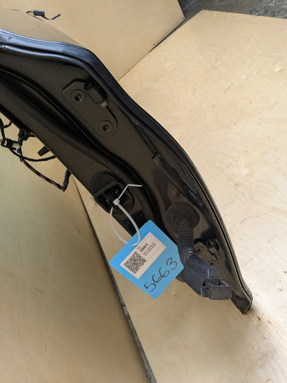 OEM BMW G11 G12 740 750 Rear Left Driver Aluminum Door Shell Panel Gray