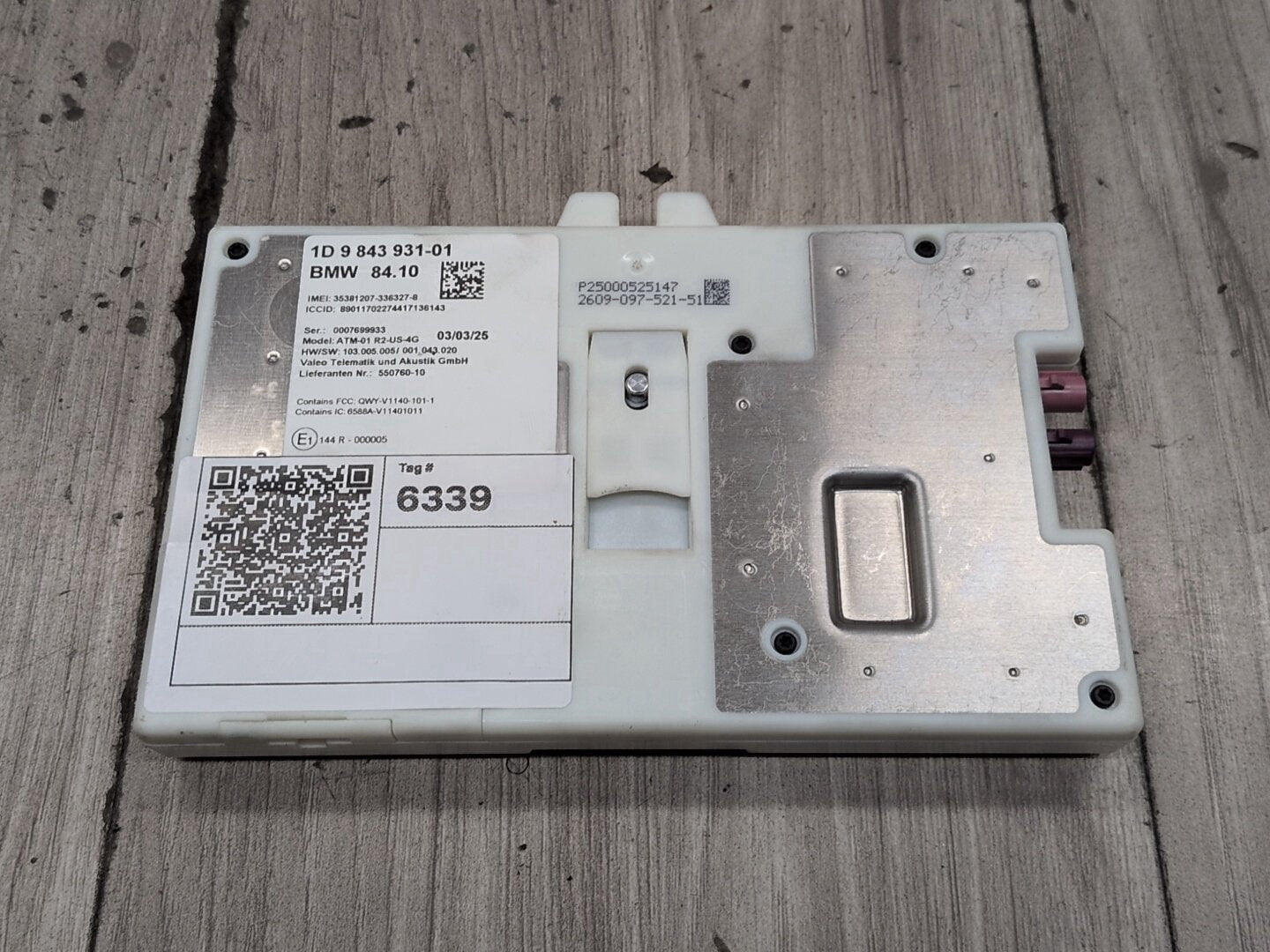 OEM BMW F15 F36 F39 F44 F48 F85 F90 G01 G20 G30 Telematics Control Unit Module