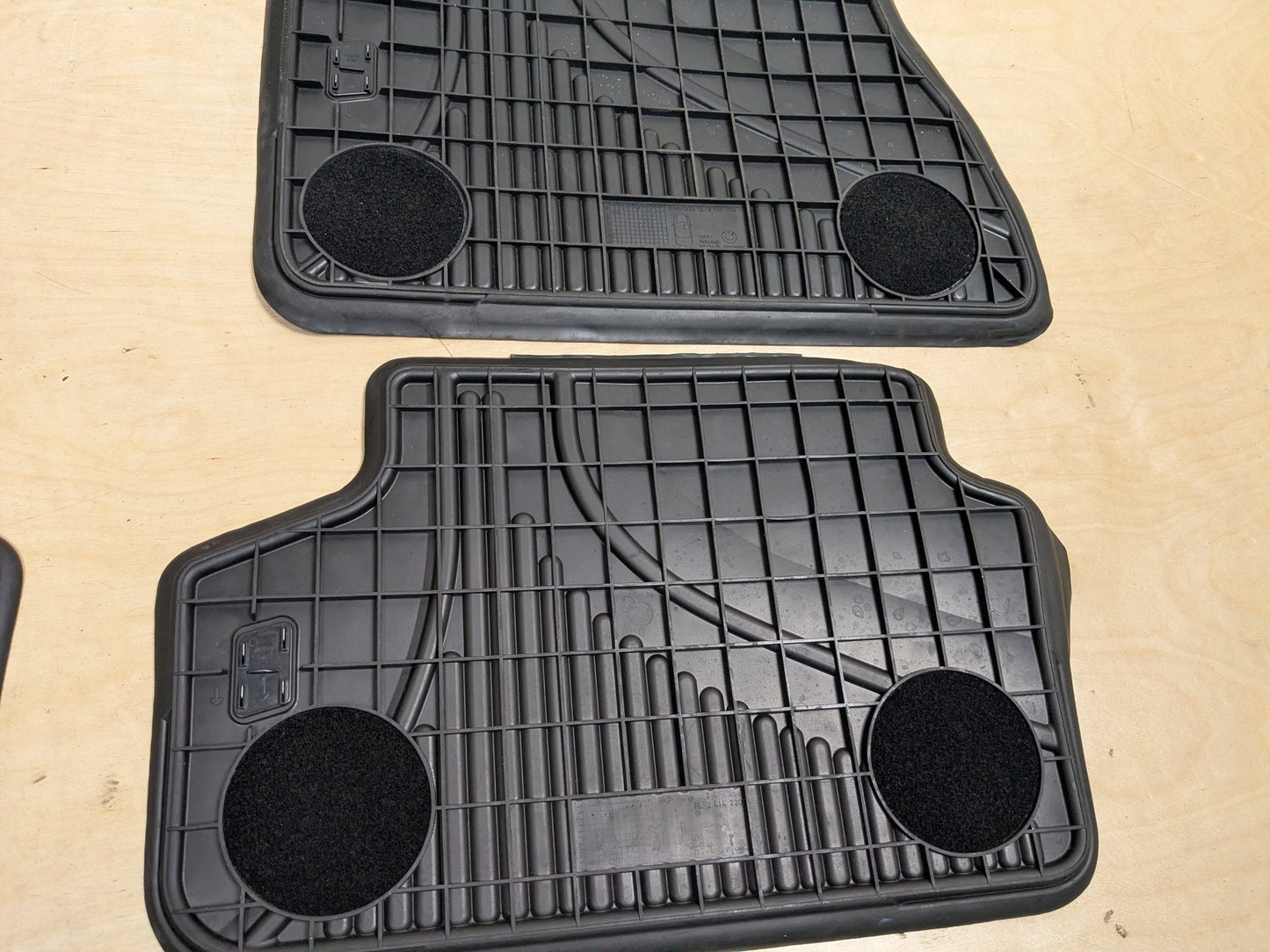 2017-2023 BMW M550i xDrive G30 Front Rear Left Right All Weather Mat Carpet Floor Mats SET 2414219